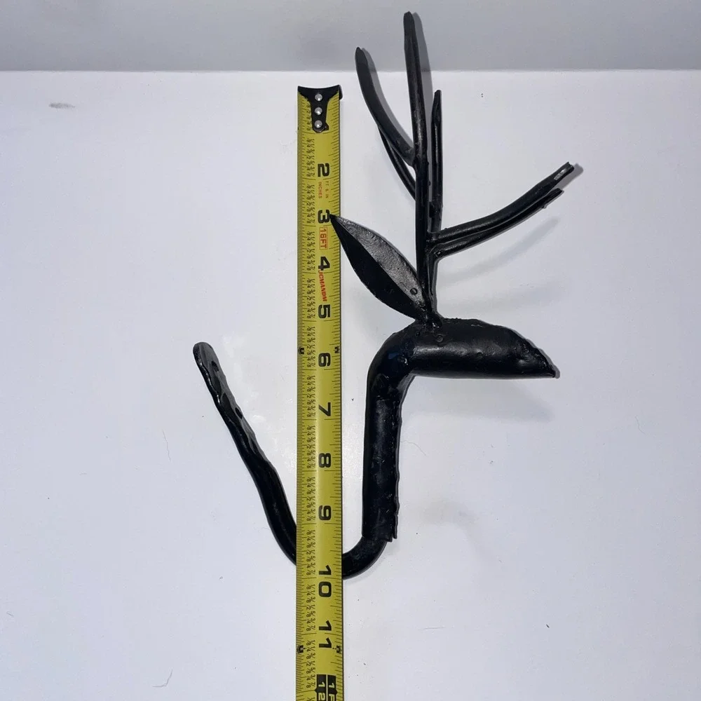 Vintage Metal Deer Rustic Wall Hanger 10